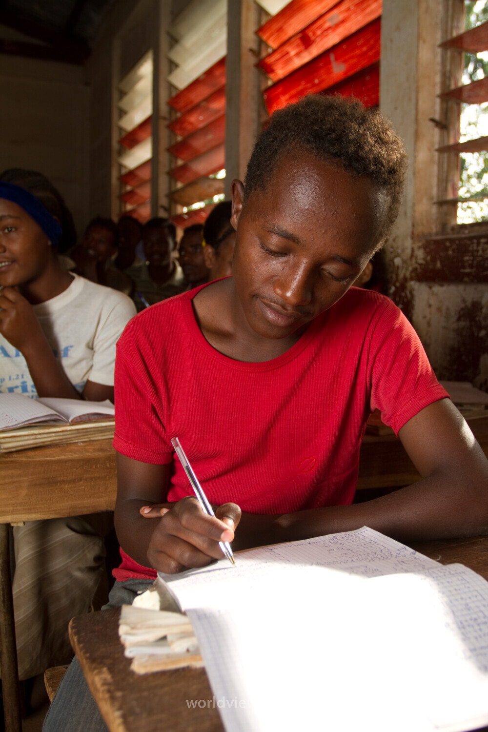 Student in Ethiopia