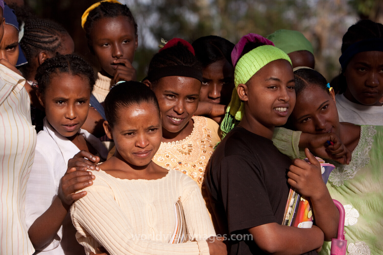 Students in Ethiopia