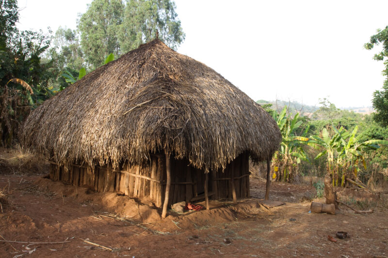 House in Rural Ethiopia — Ethiopia, Africa, African, Africans, Ethiopian