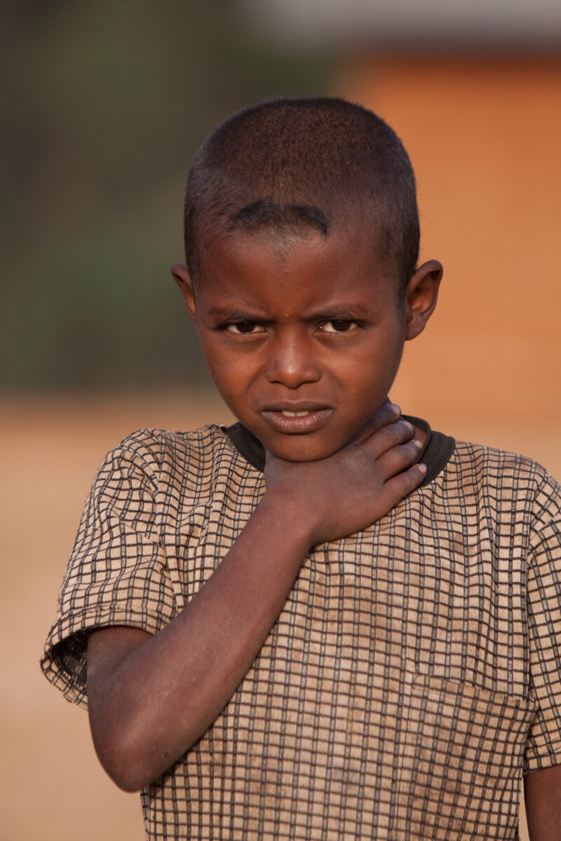 Boy in Ethiopia — Stock Image of a boy in Rural Ethiopia — Ethiopia, Africa, African, Africans, Ethiopian