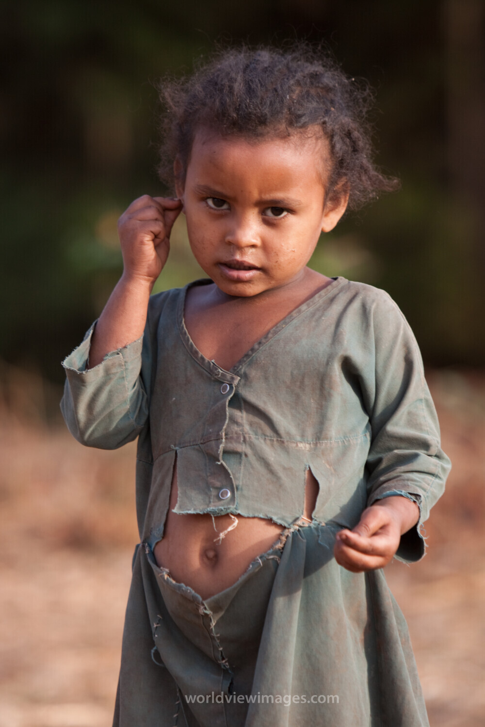 Girl in Ethiopia