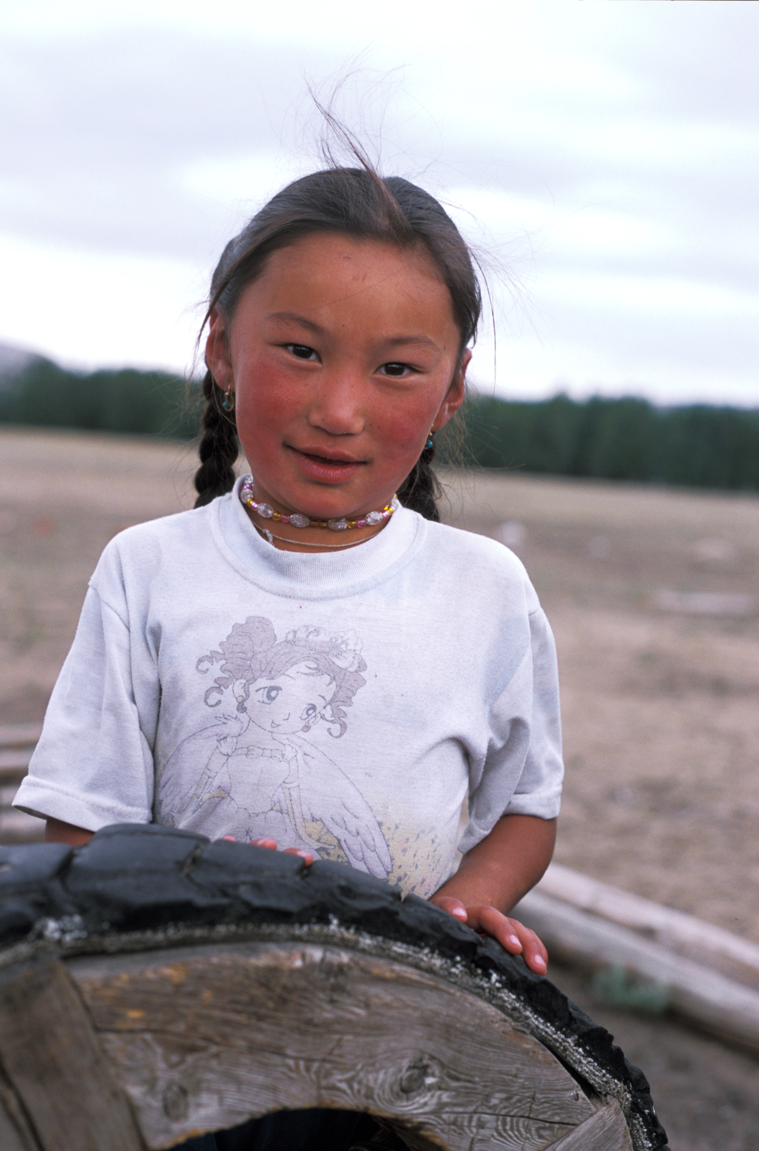 Girls in Mongolia