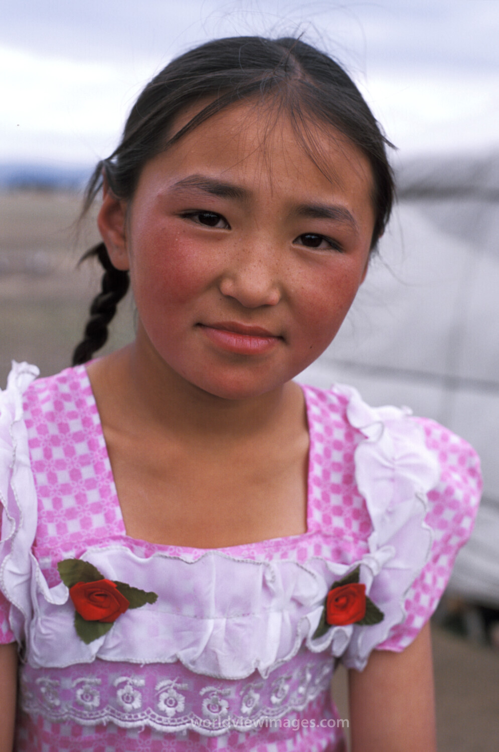 Girls in Mongolia