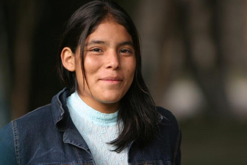Girl in Peru — Children living in poverty in Lima, Peru: Girls — ADRA, Peru, Poverty, Children, girls