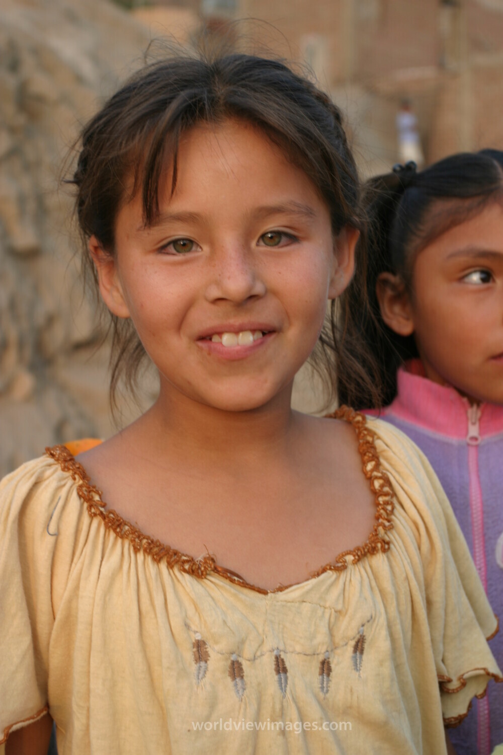 Girl in Peru