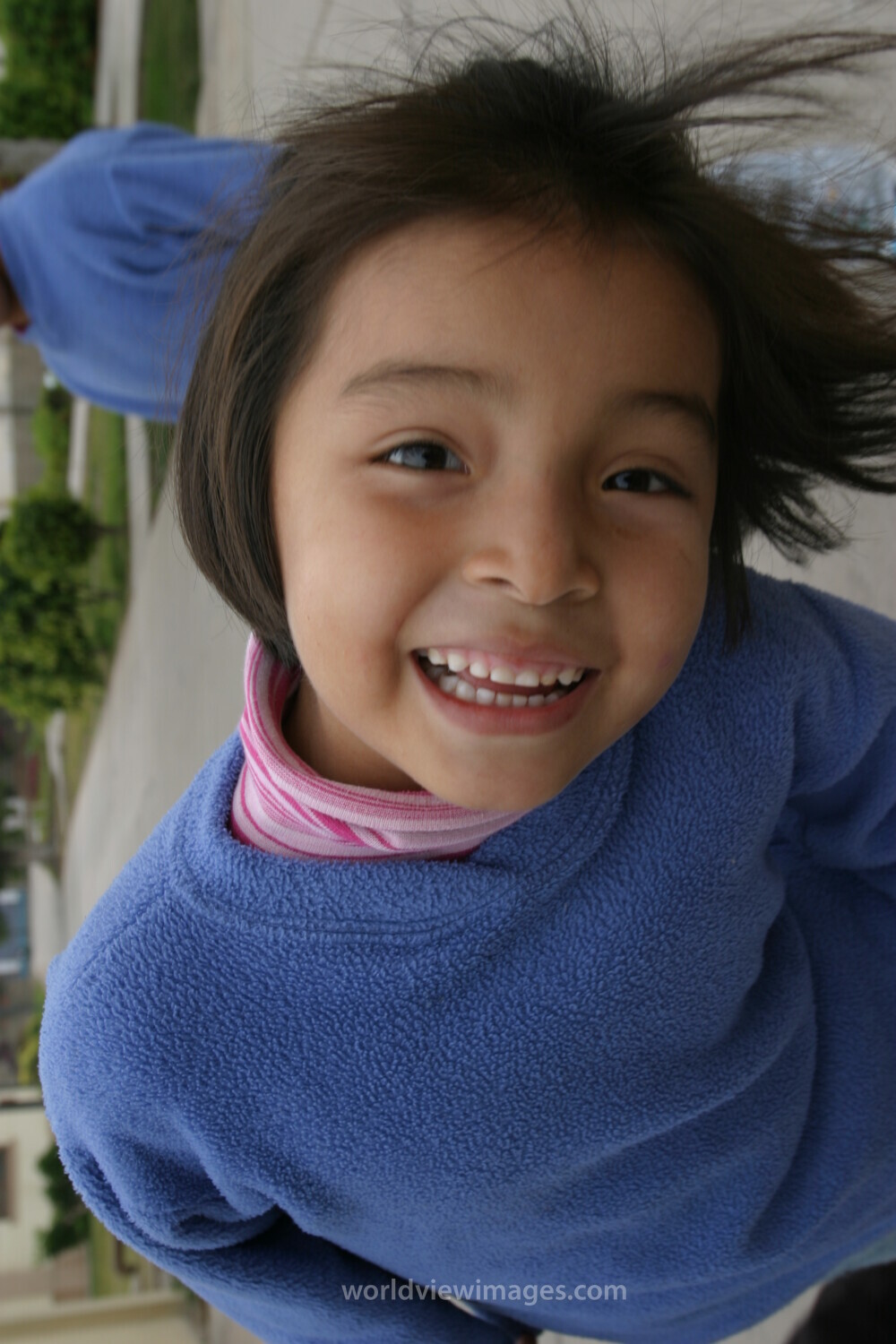 Girl in Peru
