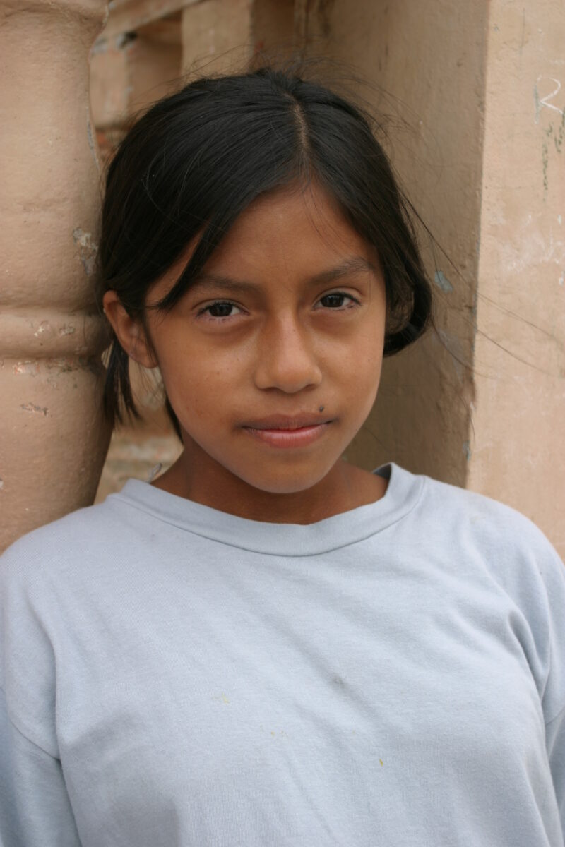Girl in Peru — Children living in poverty in Lima, Peru: Girls — ADRA, Peru, Poverty, Children, girls