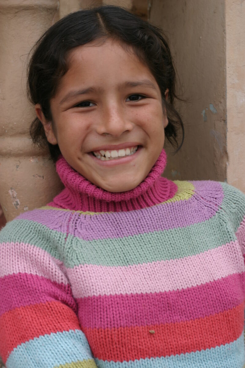 Girl in Peru — Children living in poverty in Lima, Peru: Girls — ADRA, Peru, Poverty, Children, girls