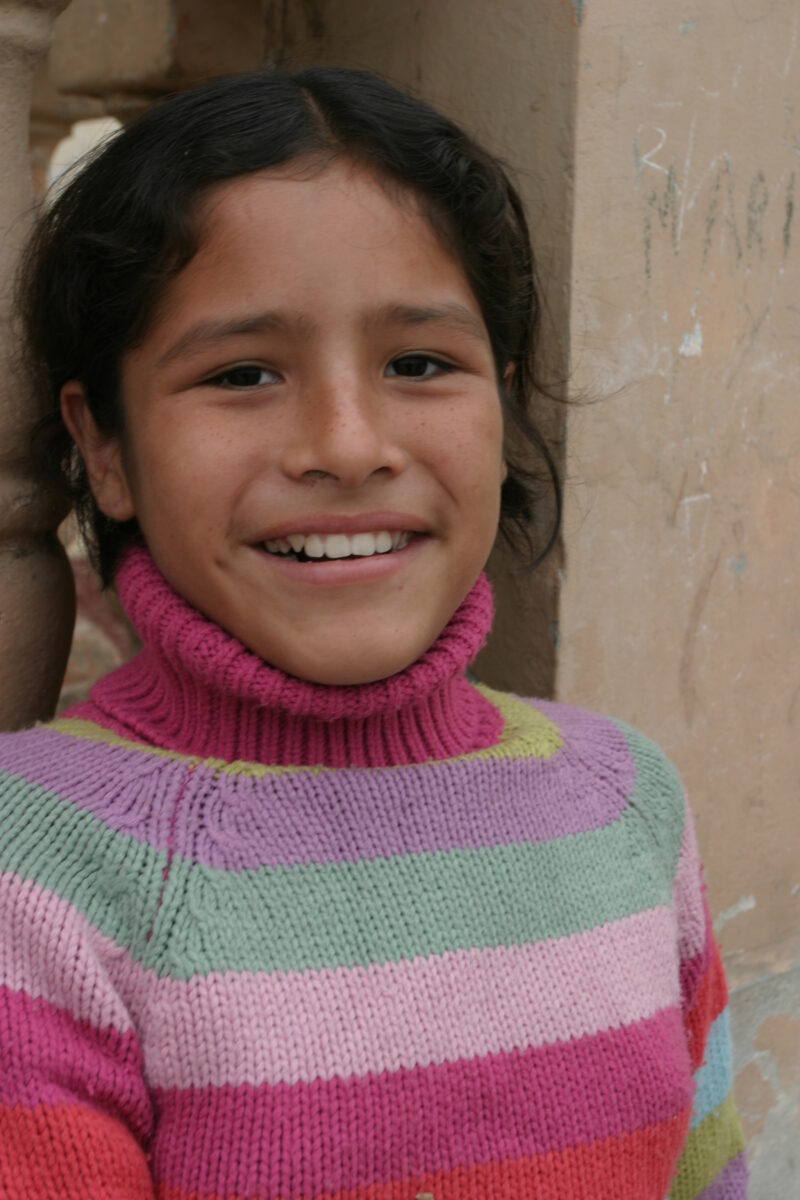 Girl in Peru — Children living in poverty in Lima, Peru: Girls — ADRA, Peru, Poverty, Children, girls
