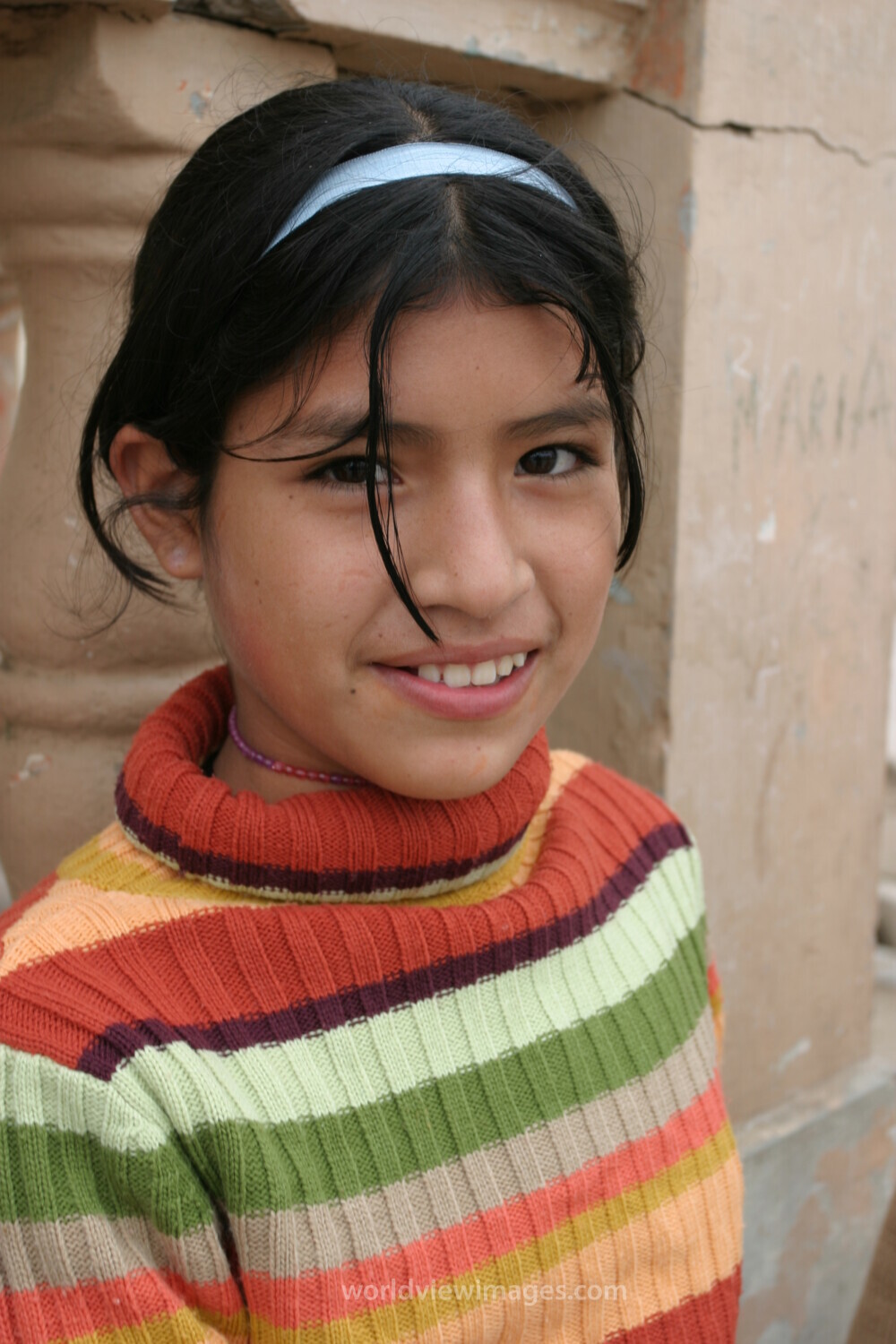 Girl in Peru