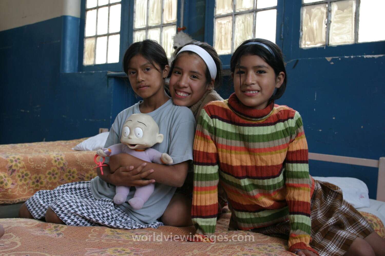 Orphan Girls in Peru