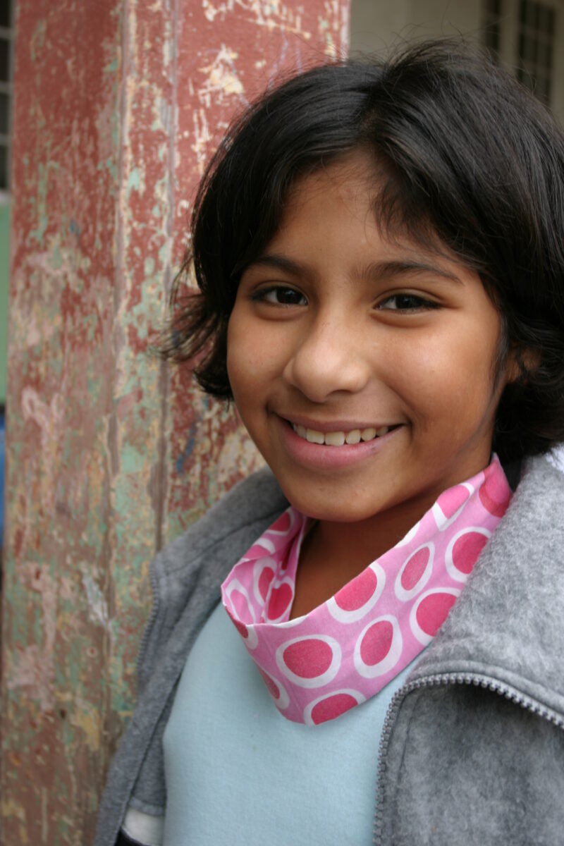 Girl in Peru — Children living in poverty in Lima, Peru: Girls — ADRA, Peru, Poverty, Children, girls