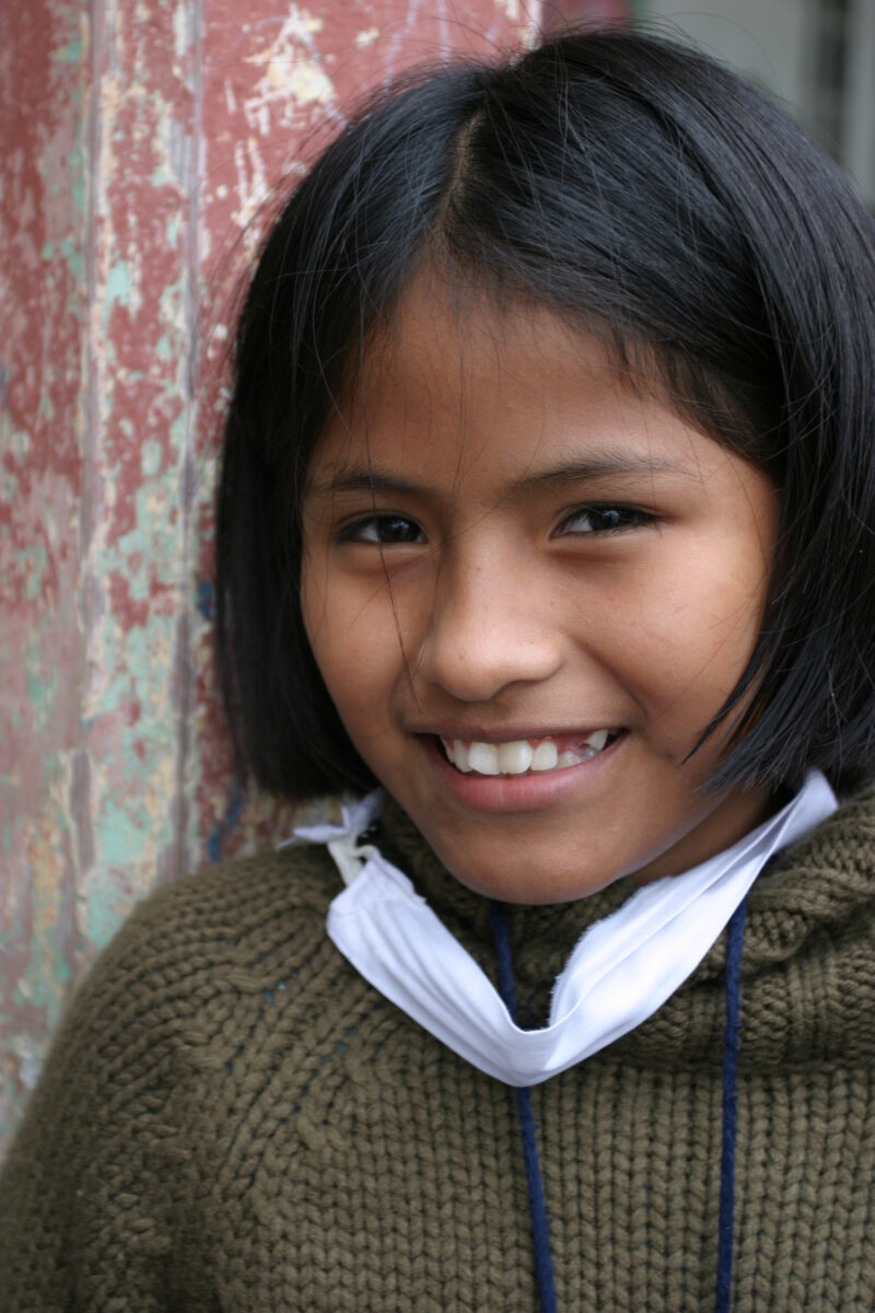 Girl in Peru — Children living in poverty in Lima, Peru: Girls — ADRA, Peru, Poverty, Children, girls
