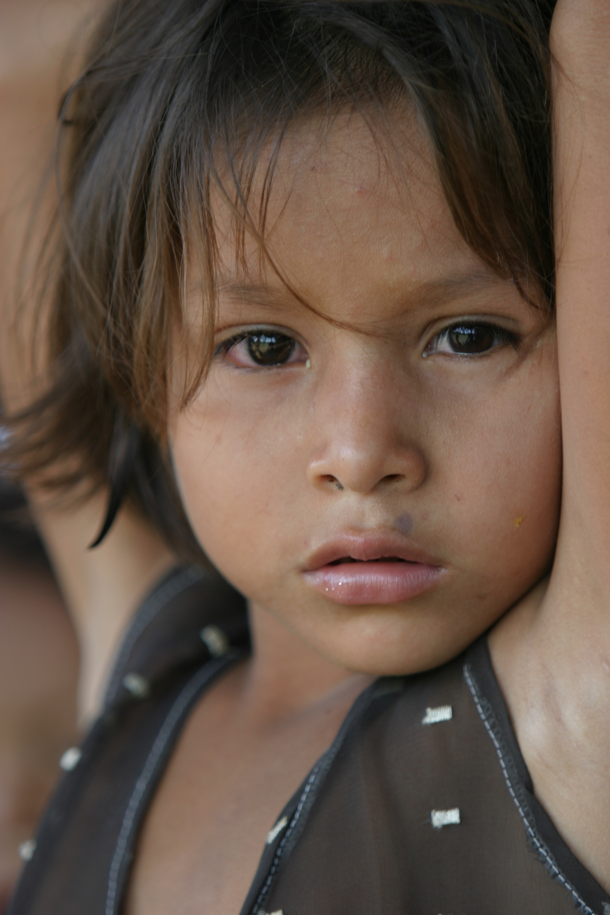 Amerindian Girl in Peru