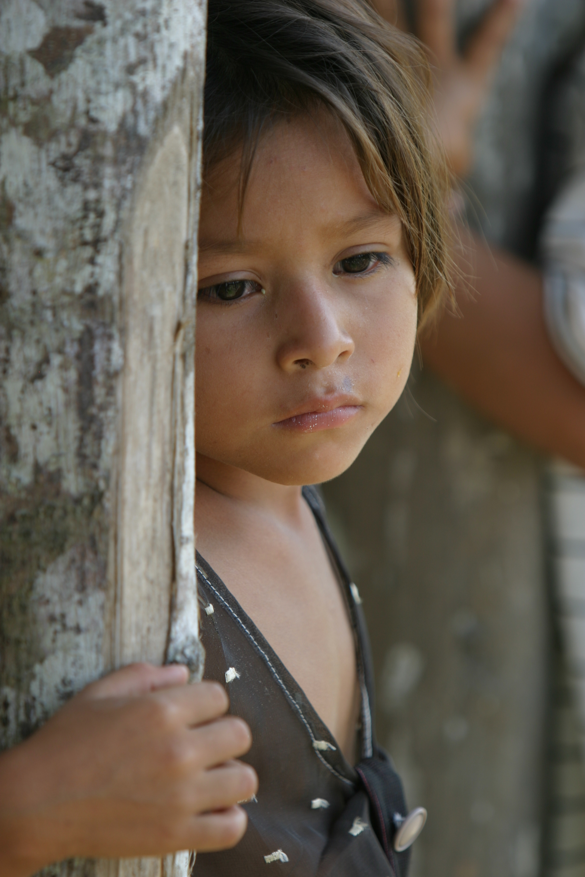 Amerindian Girl in Peru