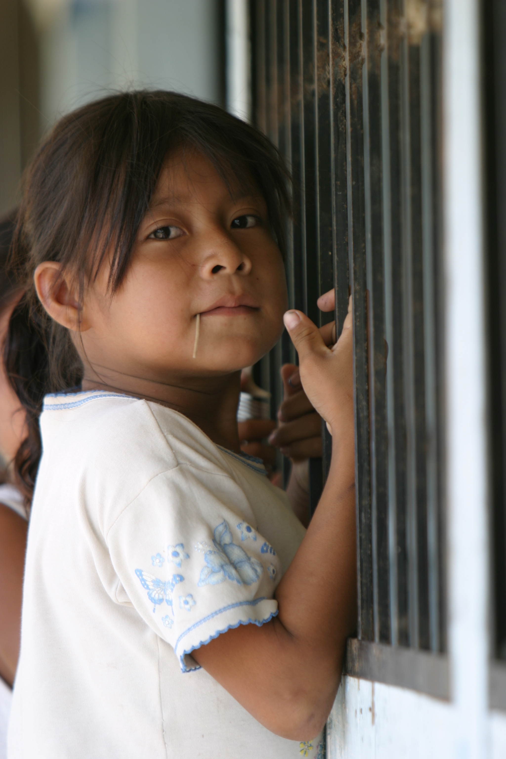 Amerindian Girl in Peru