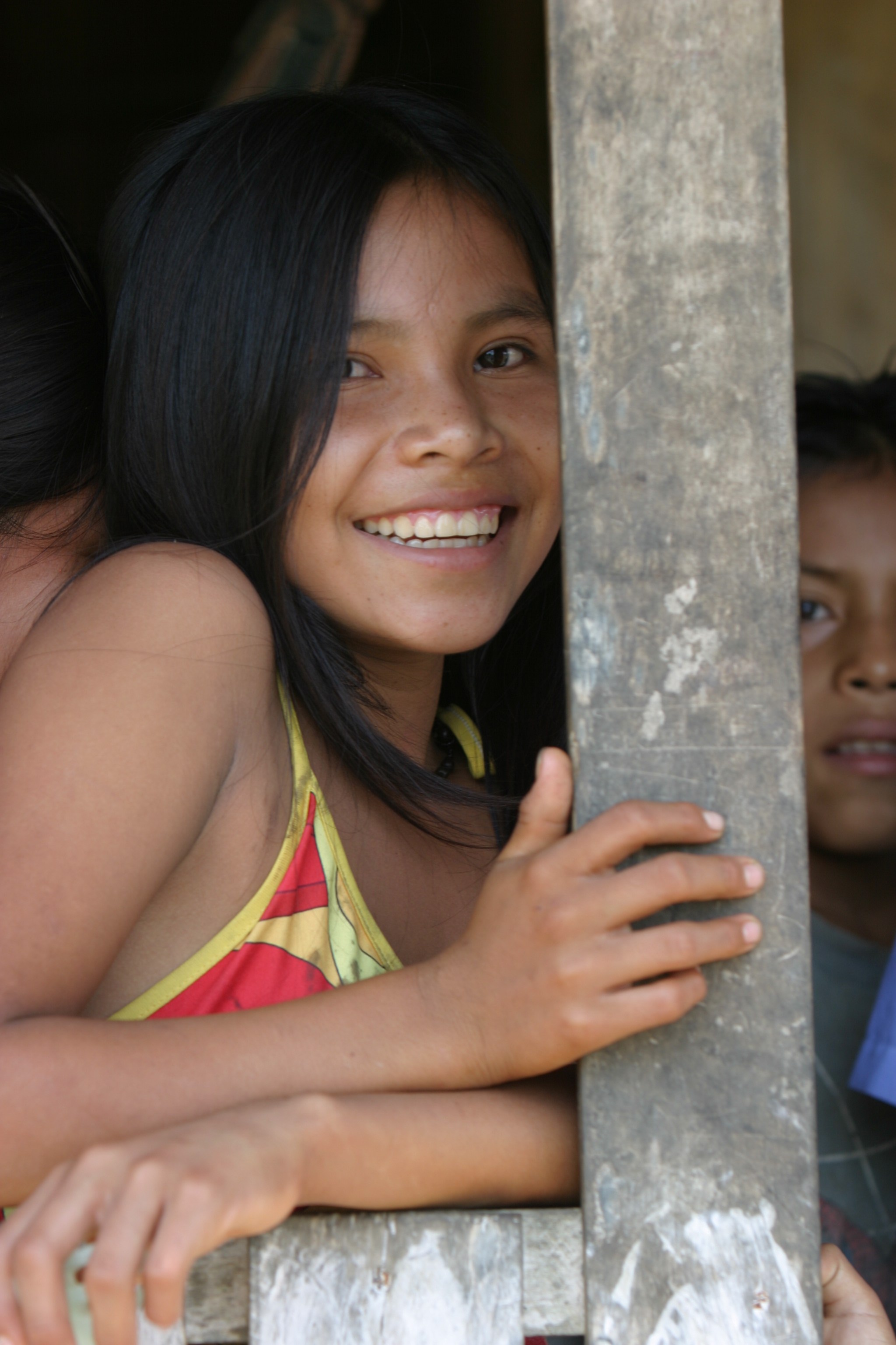 Amerindian Girl in Peru