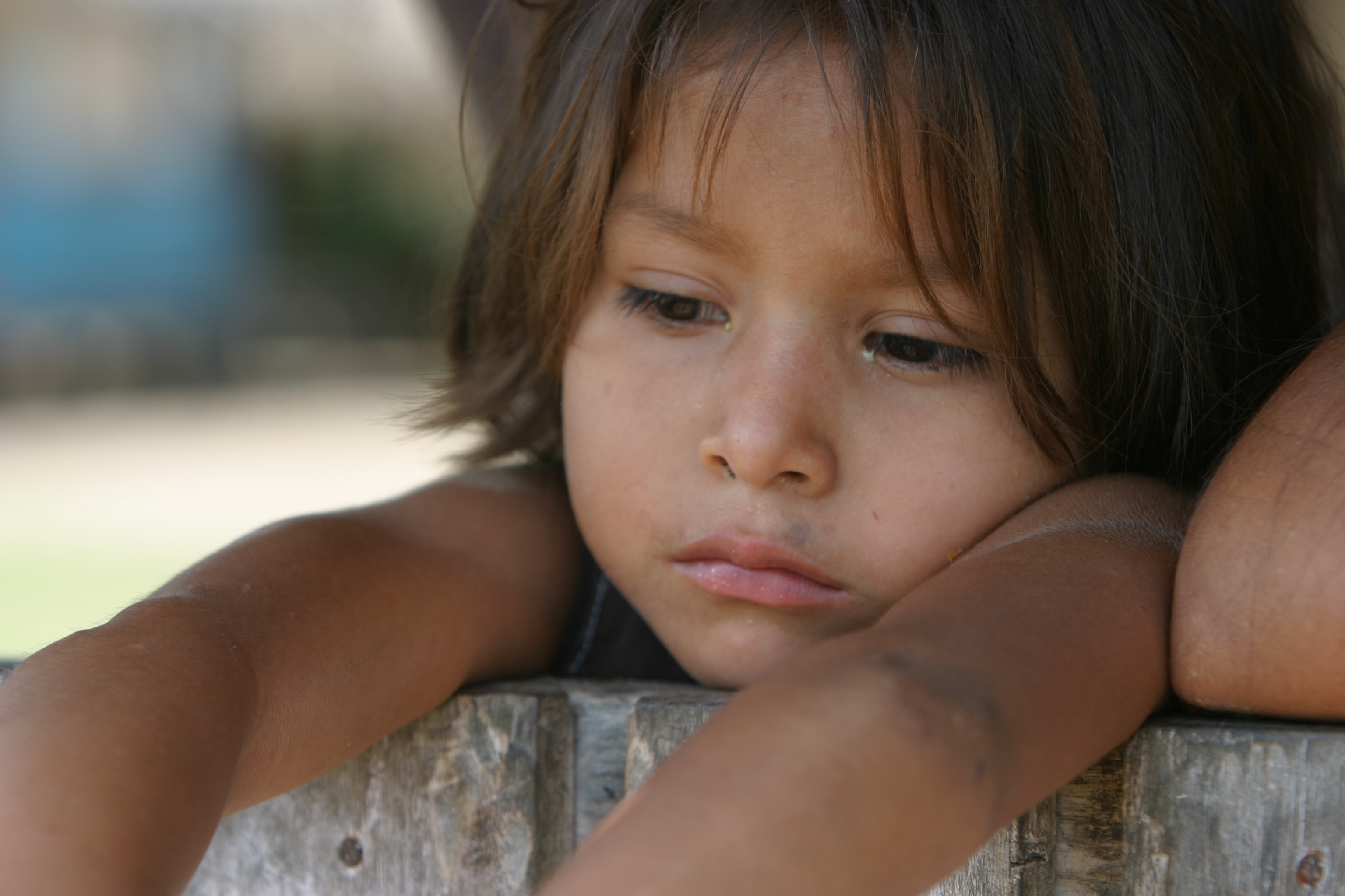 Amerindian Girl in Peru