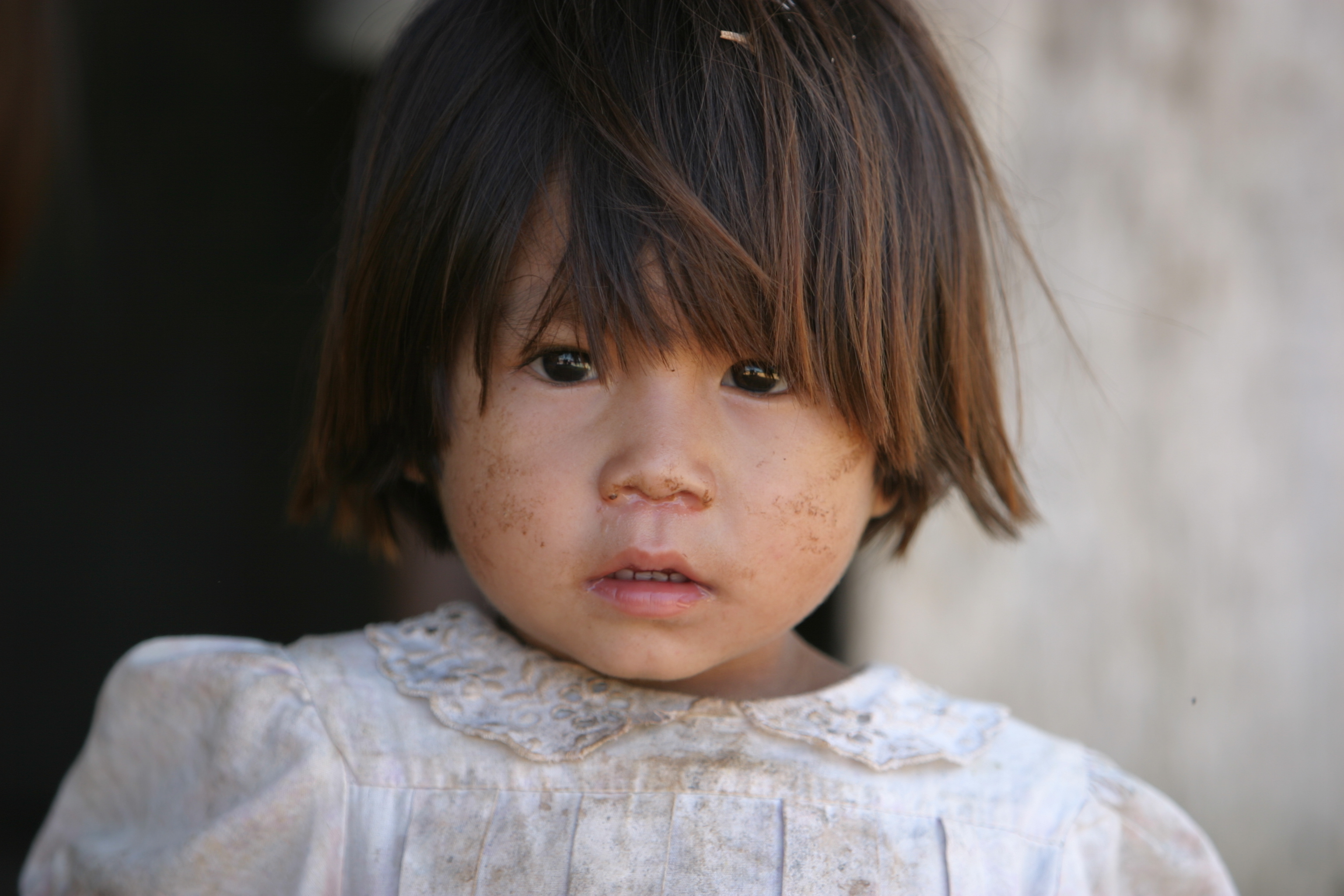Amerindian Girl in Peru