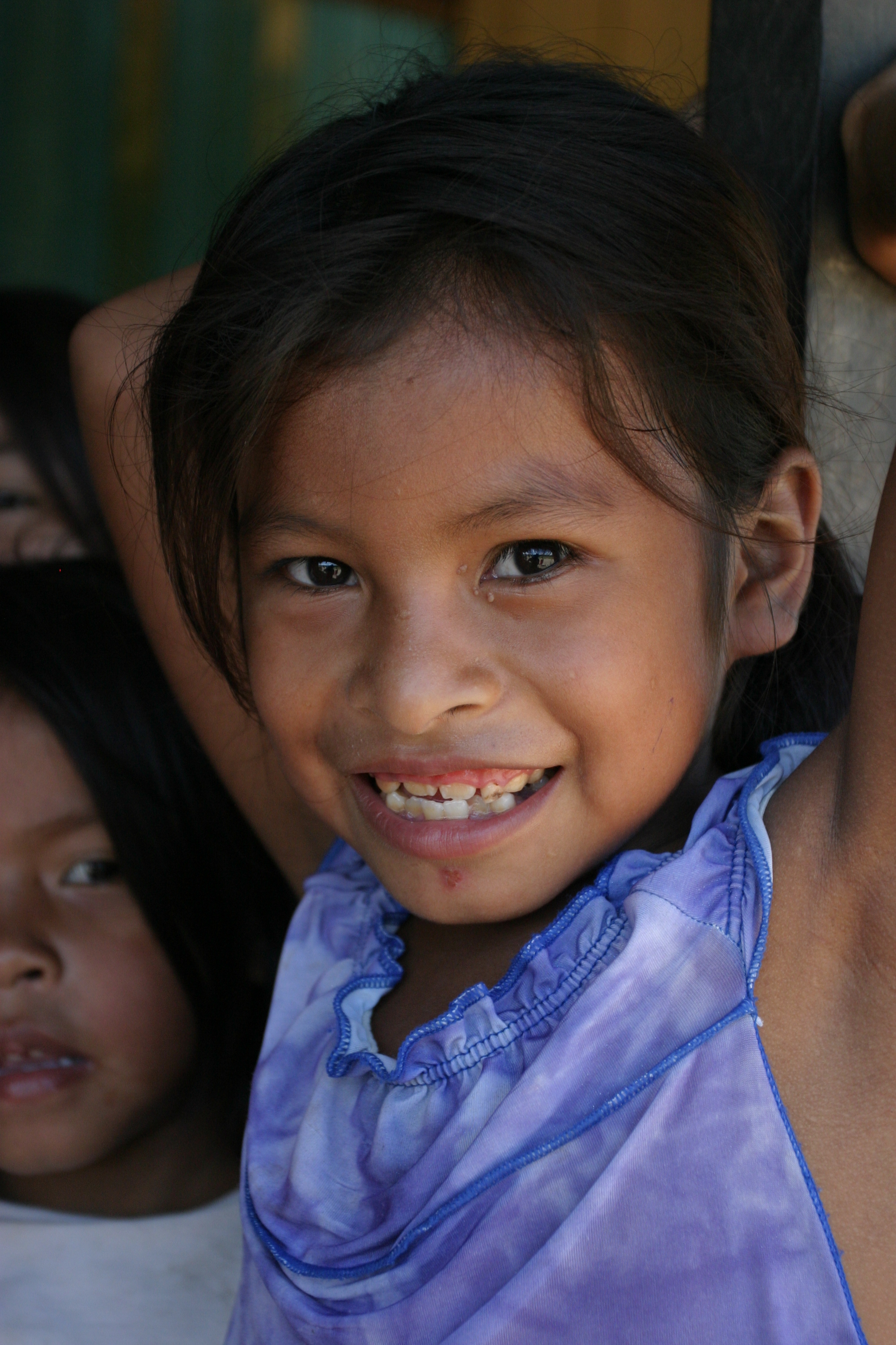 Amerindian Girl in Peru