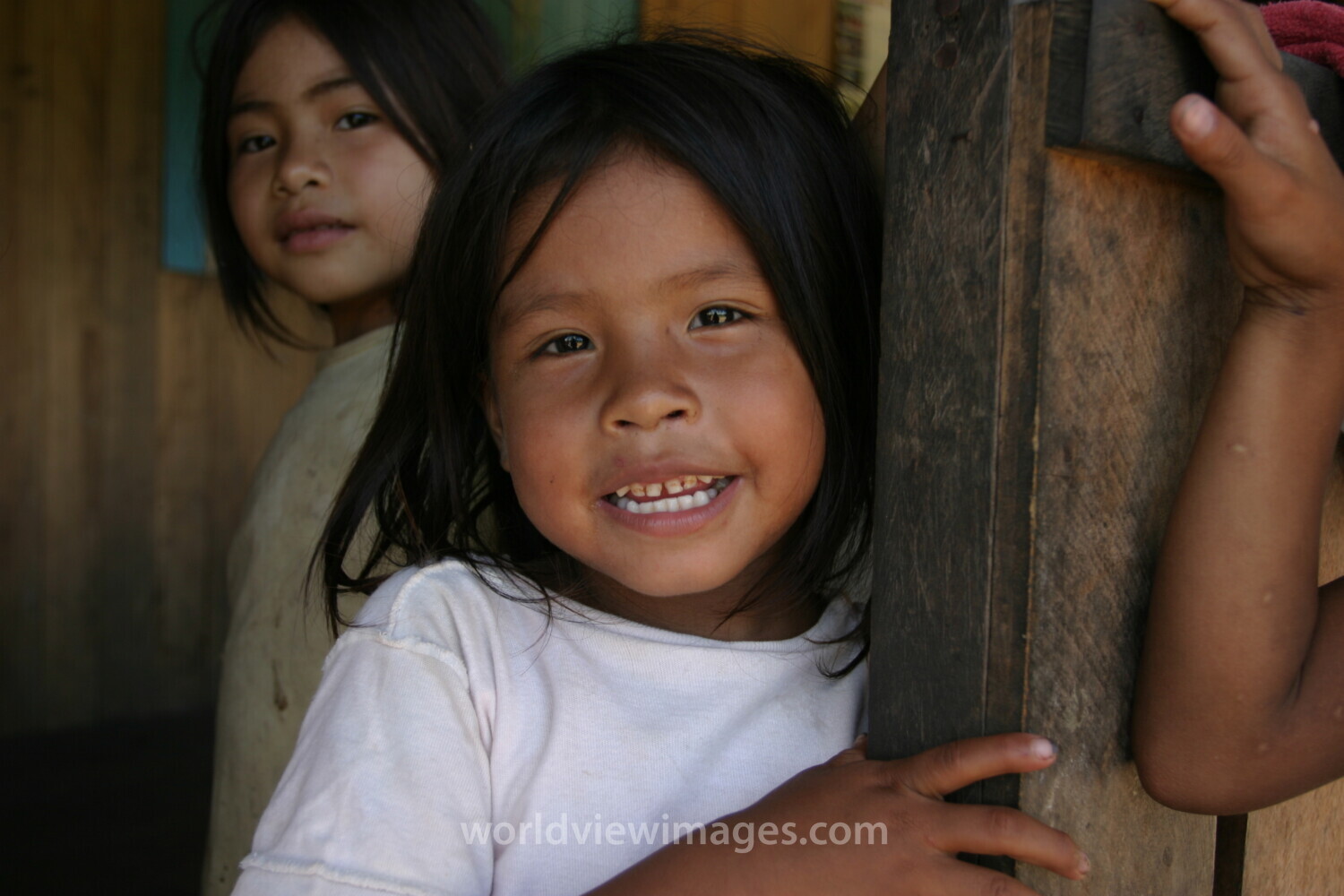 Amerindian Girl in Peru