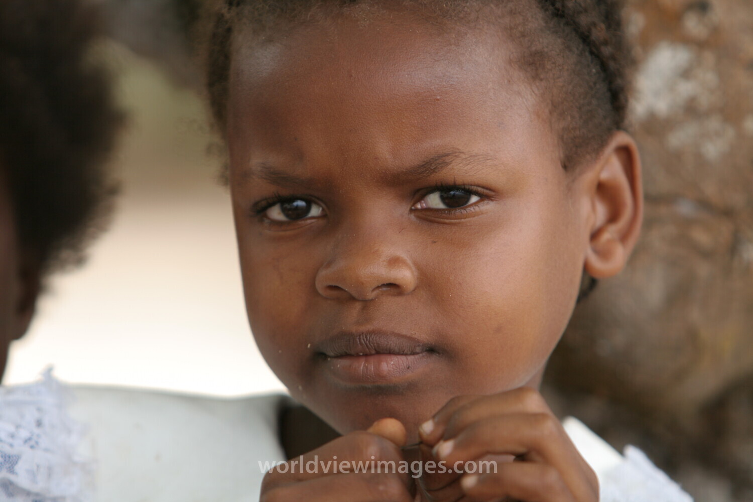 Girl in Sao Tome