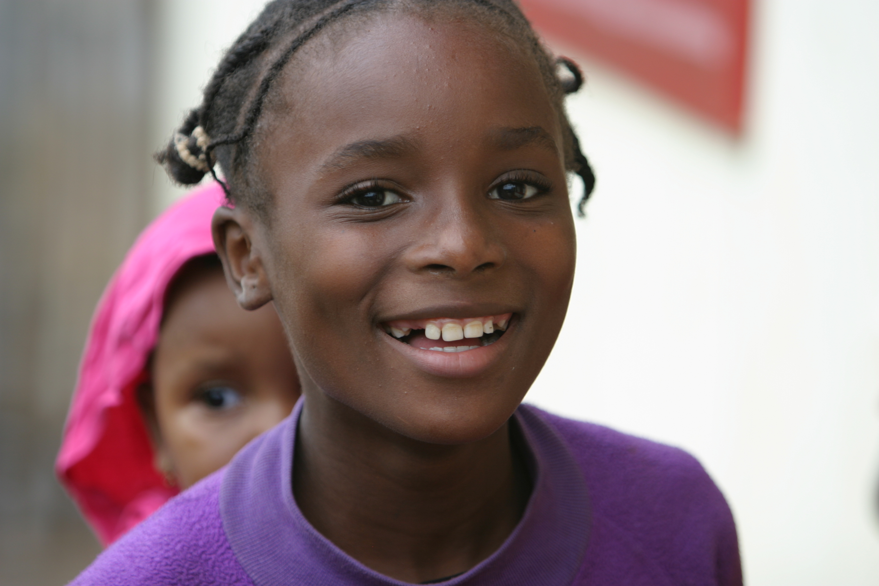Girl in Sao Tome