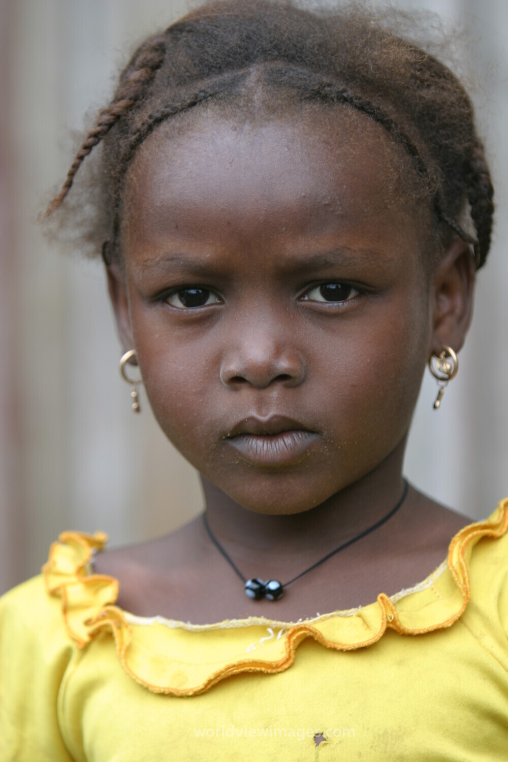 Girl in Sao Tome