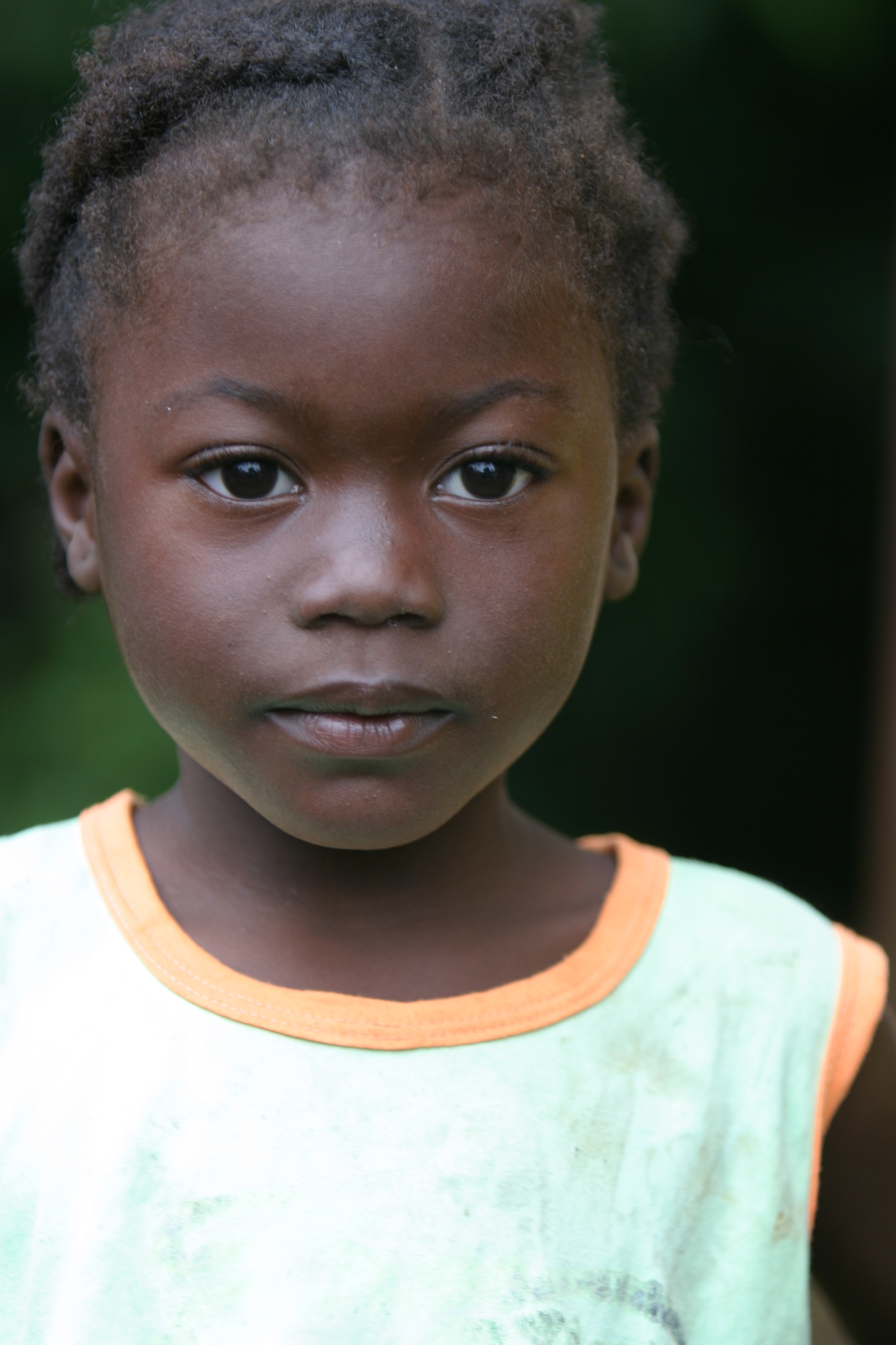 Girl in Sao Tome