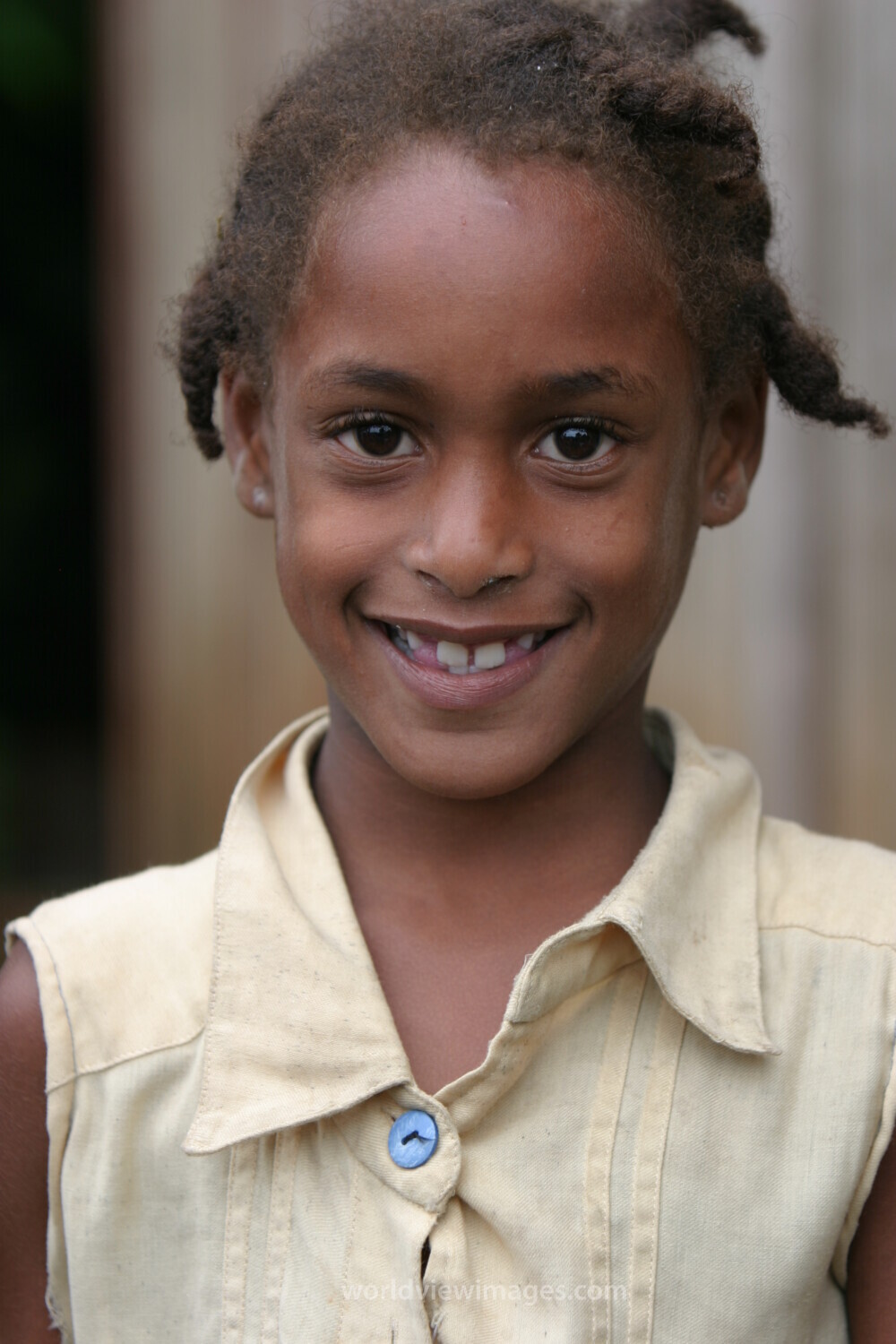 Girl in Sao Tome