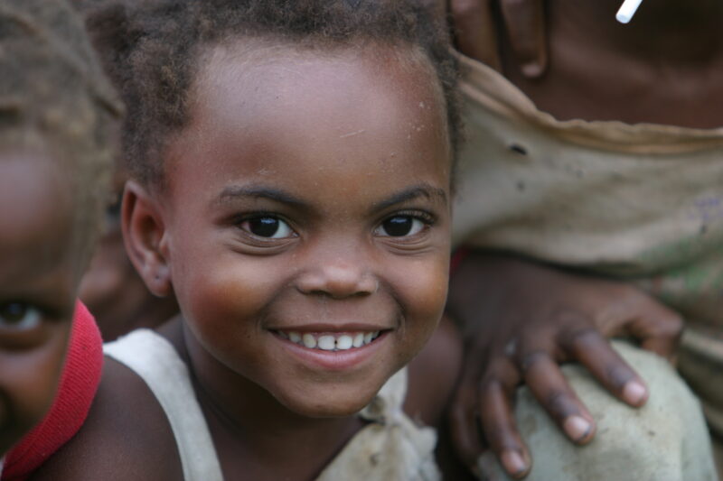 Girl in Sao Tome — Children living in rural Sao Tome, an Island of the coast of West Africa — Sao Tome, Africa, ADRA, Poverty, children