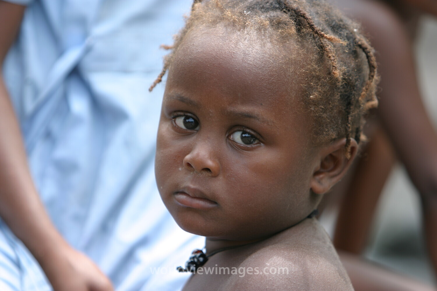 Girl in Sao Tome