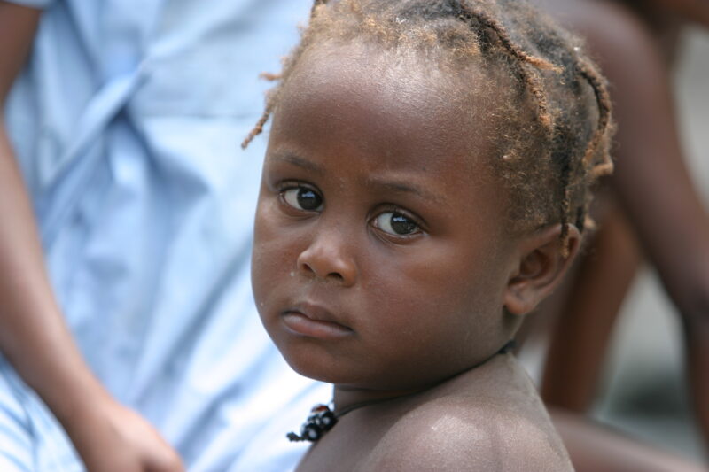 Girl in Sao Tome — Children living in rural Sao Tome, an Island of the coast of West Africa — Sao Tome, Africa, ADRA, Poverty, children