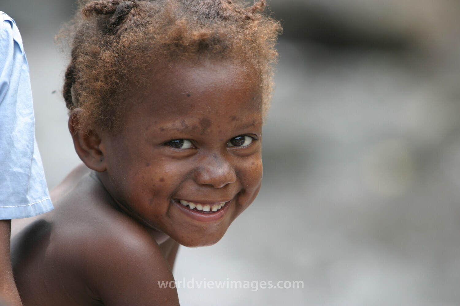 Girl in Sao Tome