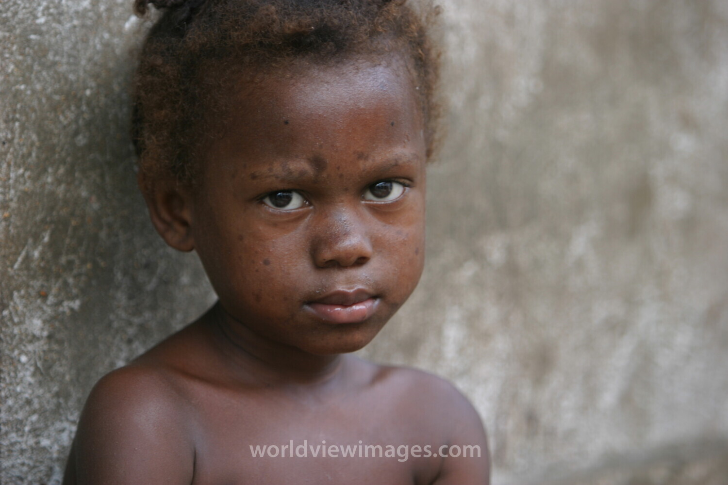 Girl in Sao Tome