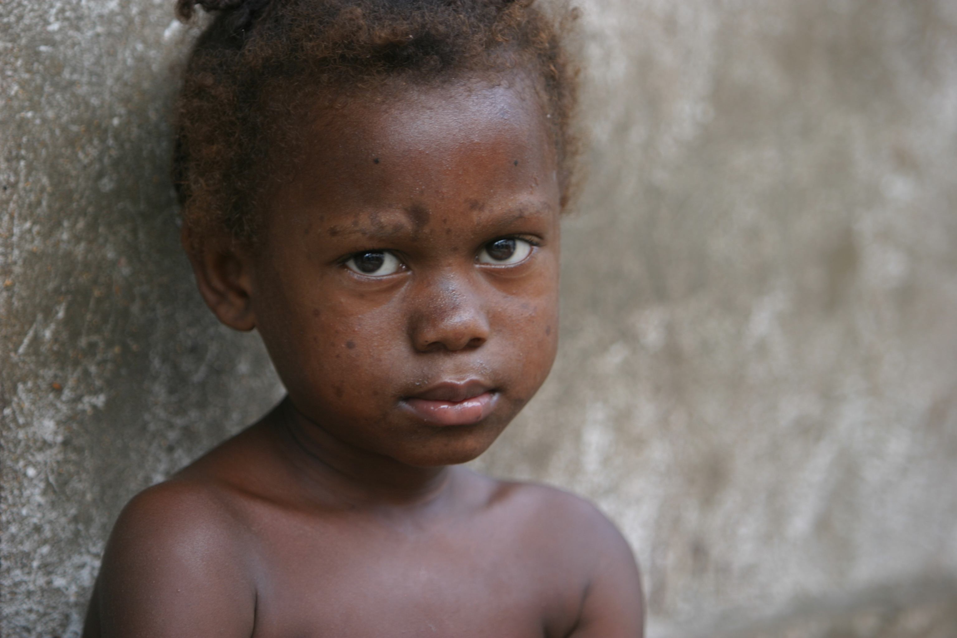 Girl in Sao Tome