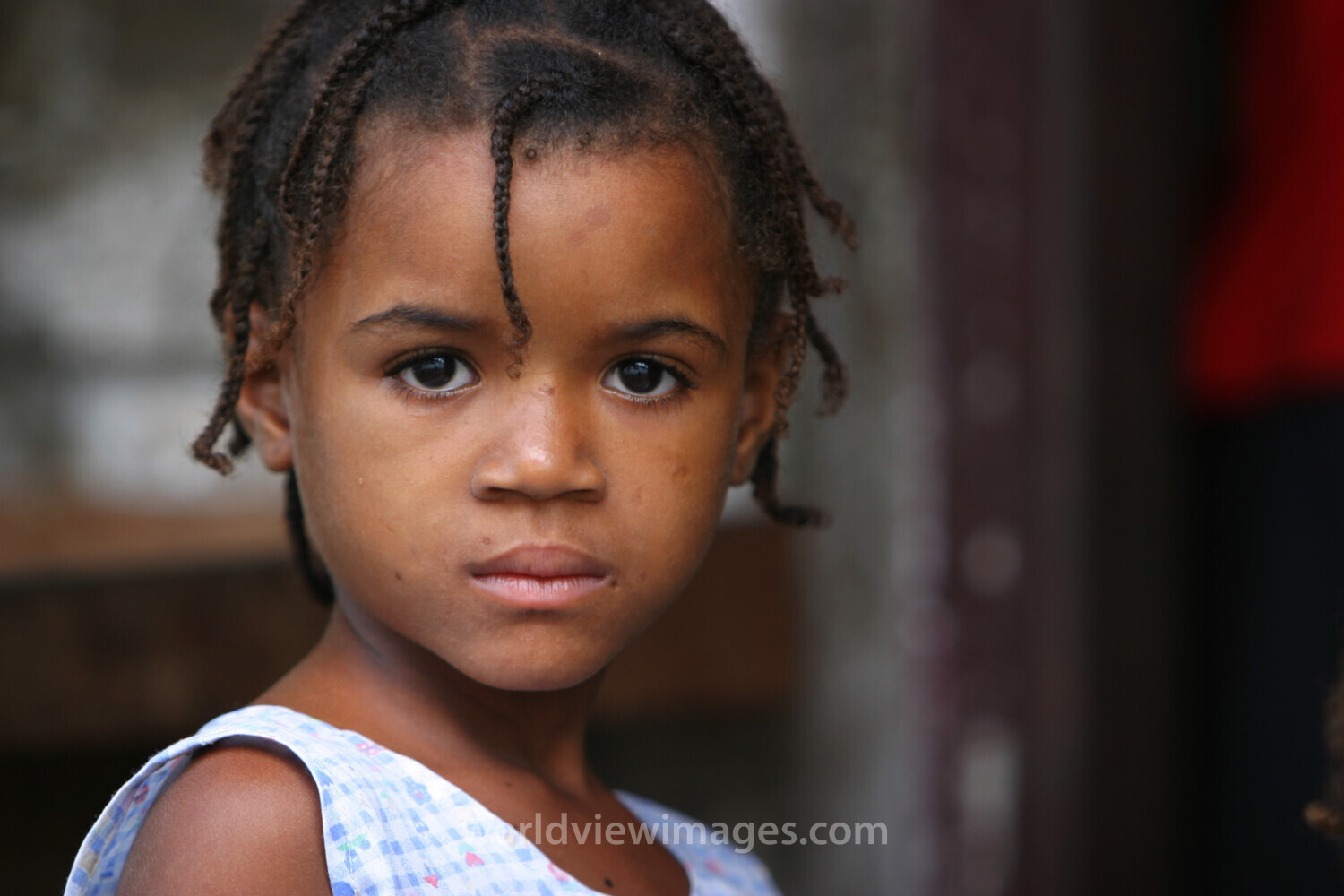 Girl in Sao Tome