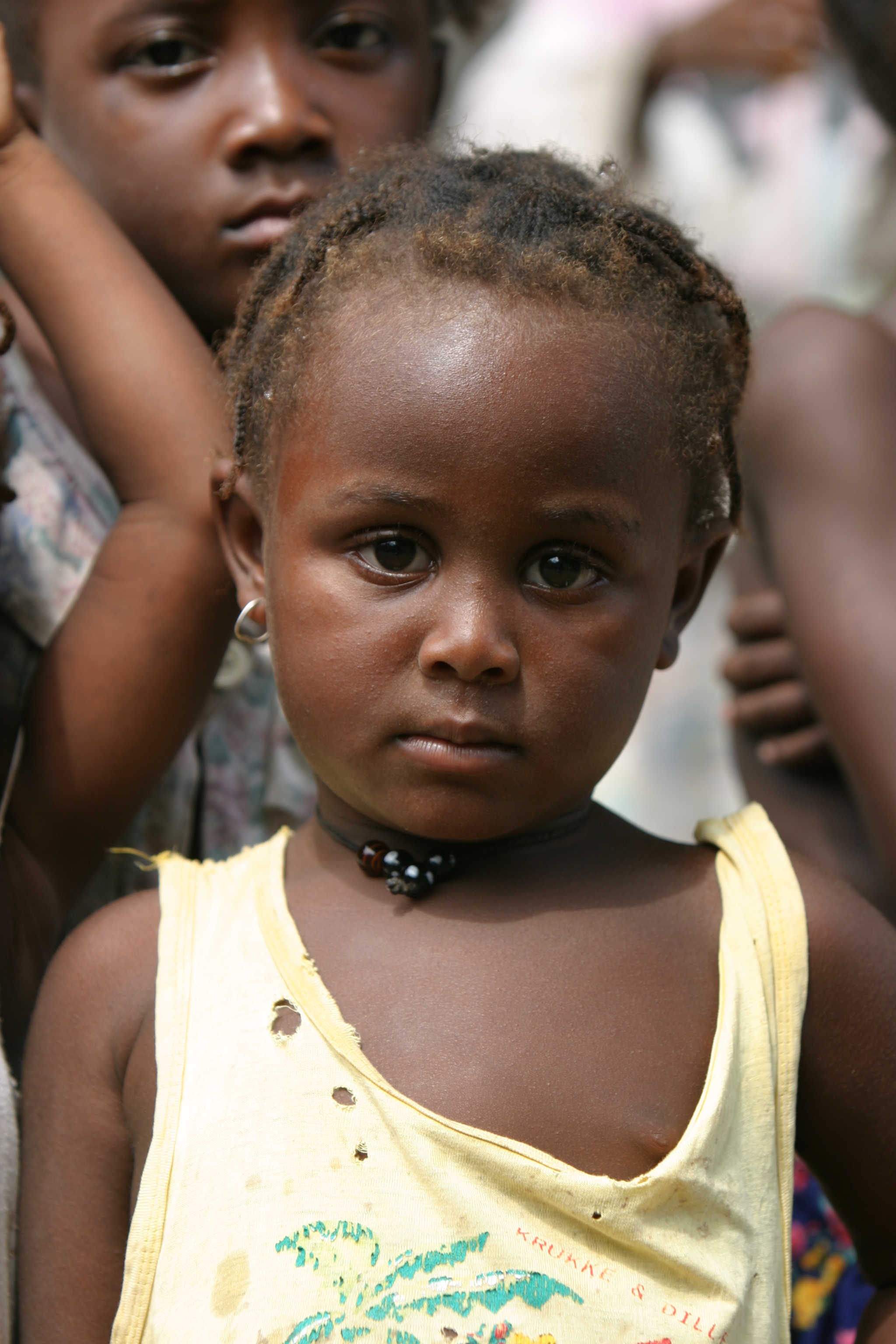 Girl in Sao Tome