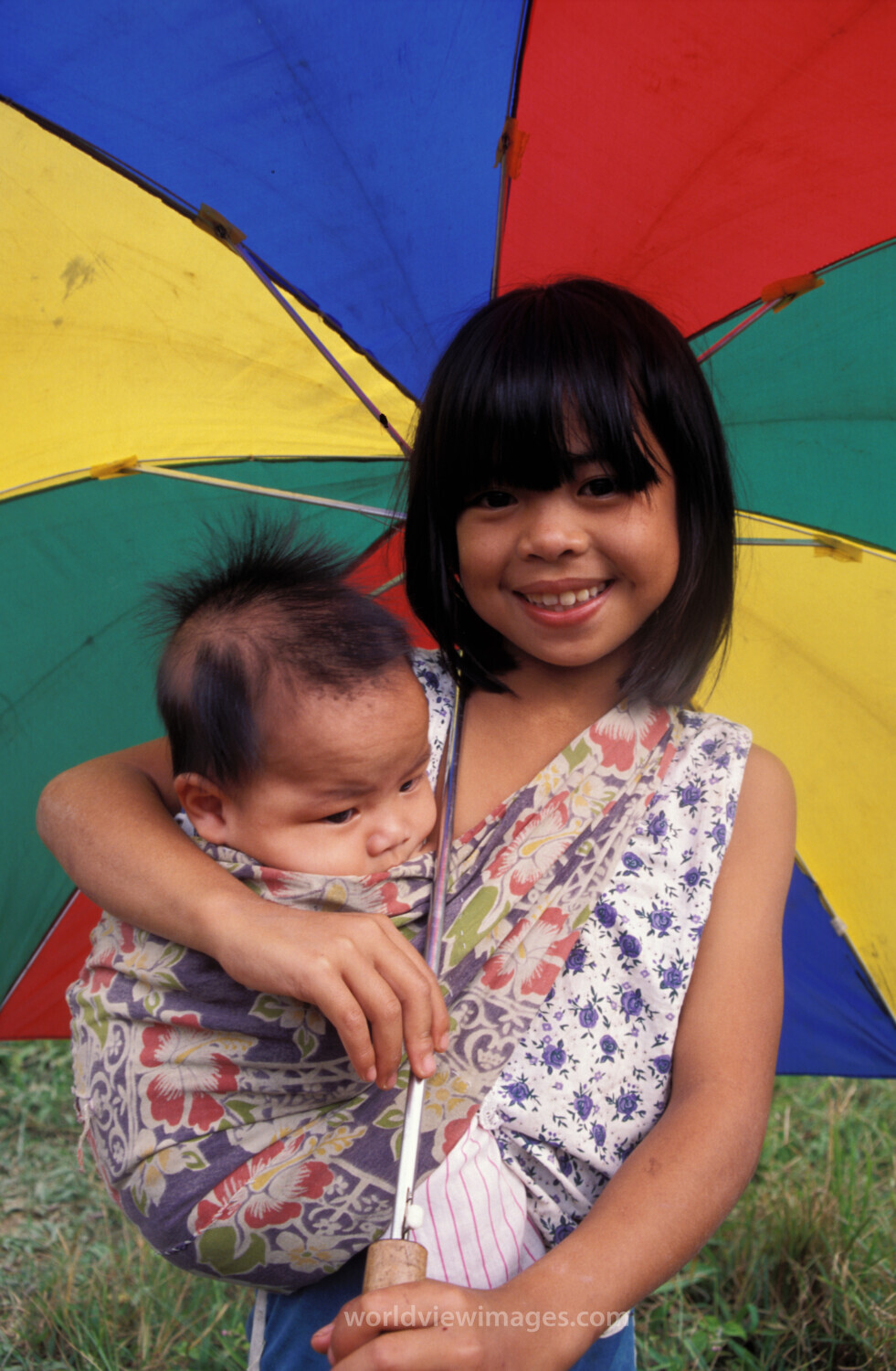 Girl in the Philippines