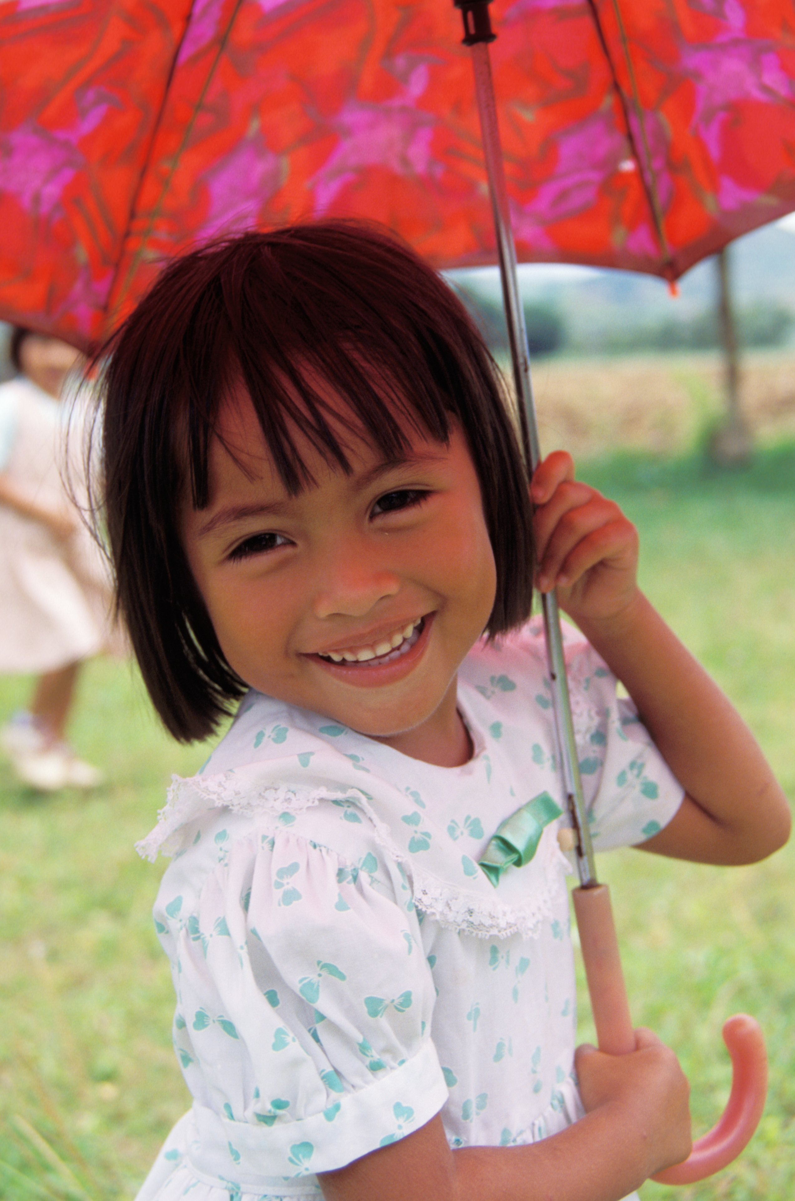 Girl in the Philippines