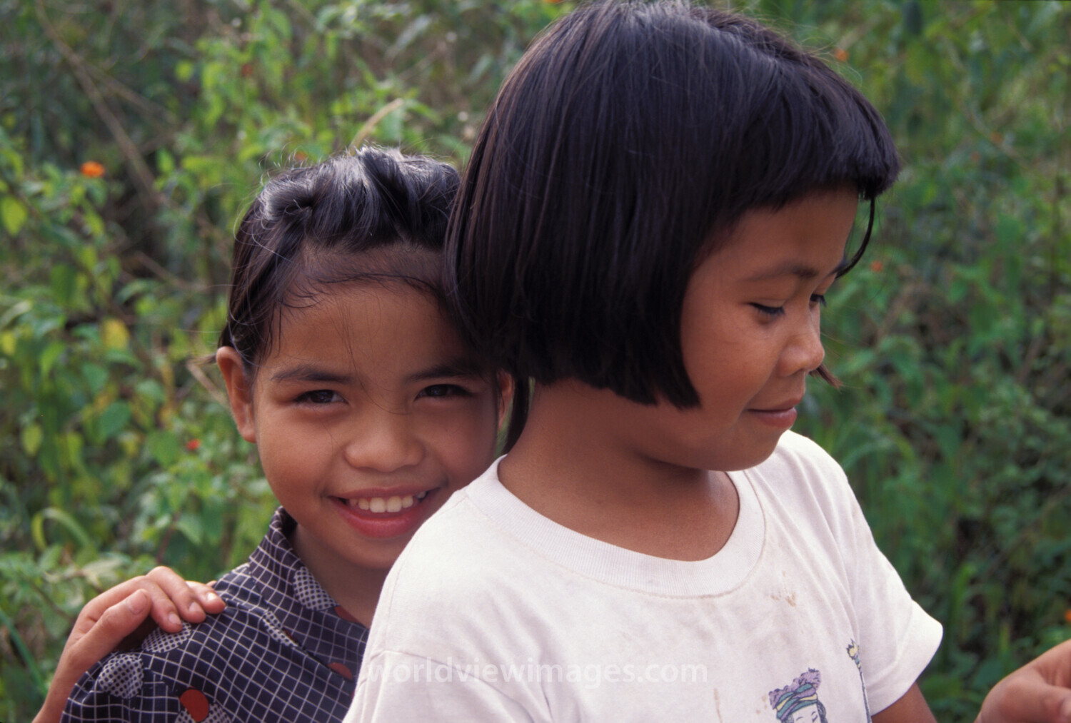Girl in the Philippines