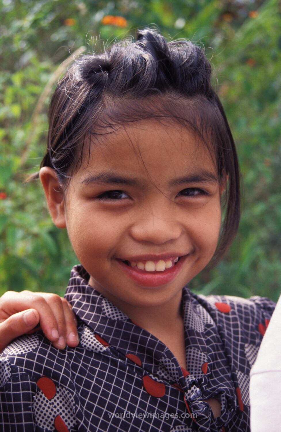 Girl in the Philippines
