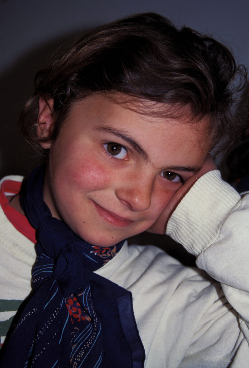 Girl in Albania — Stock Images of children: Girls from Albania — Children, faces, child, girls, Albania