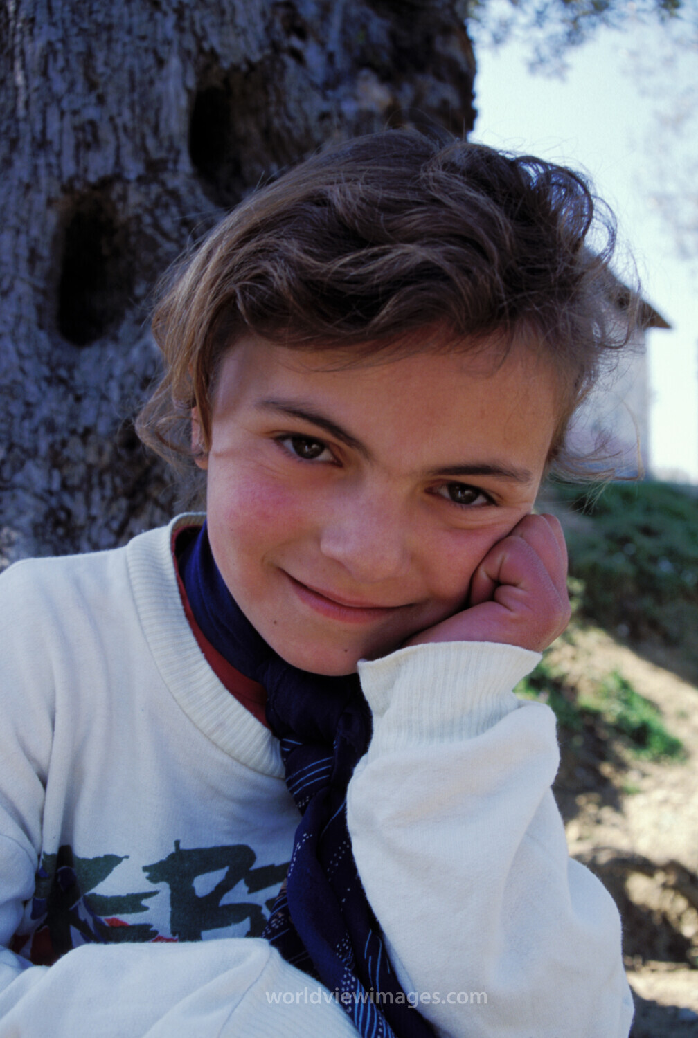 Girl in Albania
