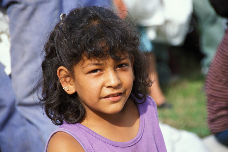 Girl in Honduras — Stock Images of children: Girls from Honduras — Children, faces, child, girls, Honduras