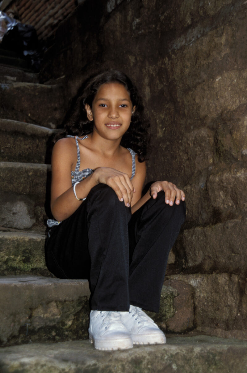 Girl in Honduras — Stock Images of children: Girls from Honduras — Children, faces, child, girls, Honduras