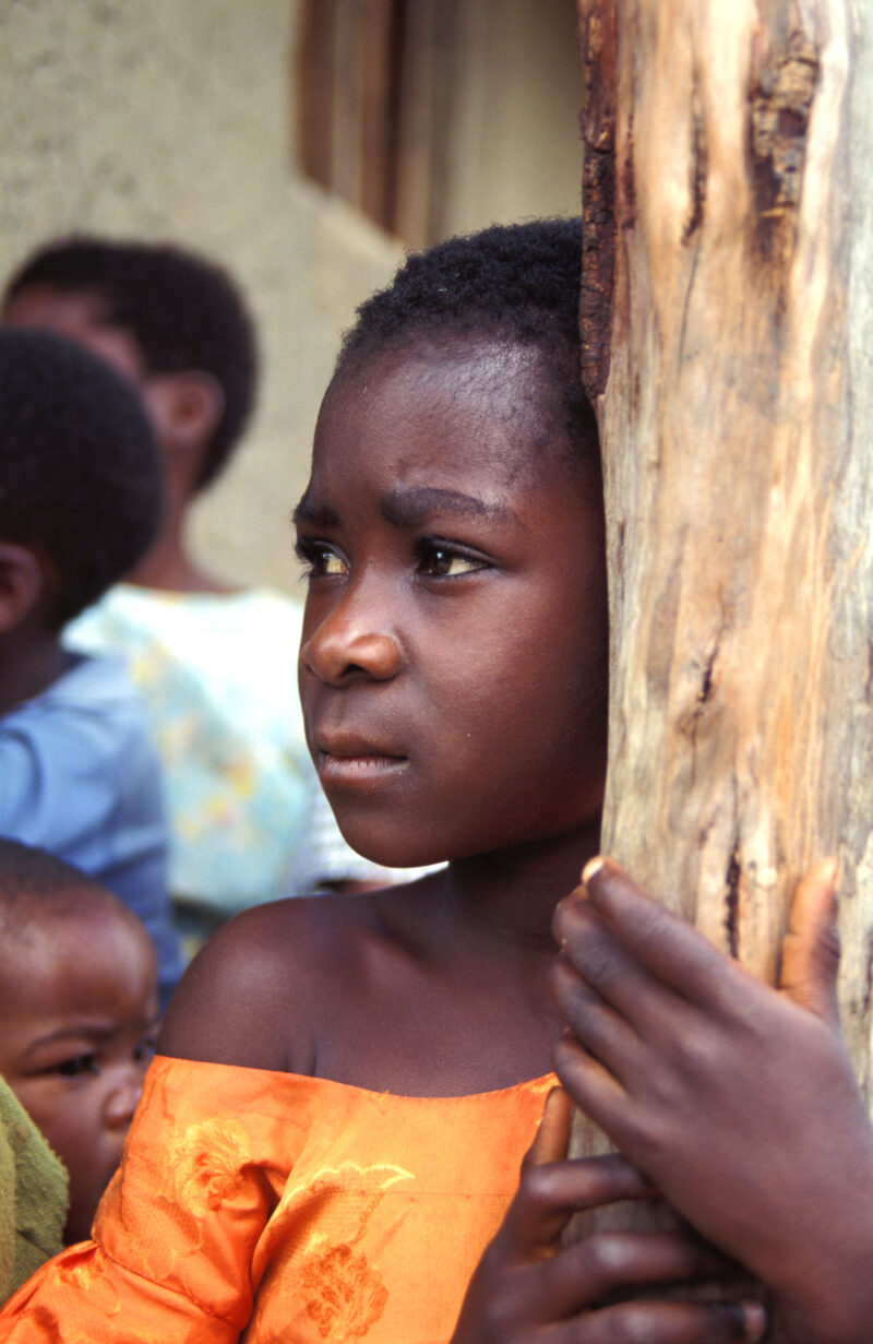 Girl in Malawi — Stock Images of children: Girls from Malawi — Children, faces, child, girls, Malawi