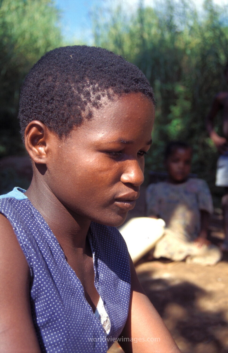 Girl in Malawi