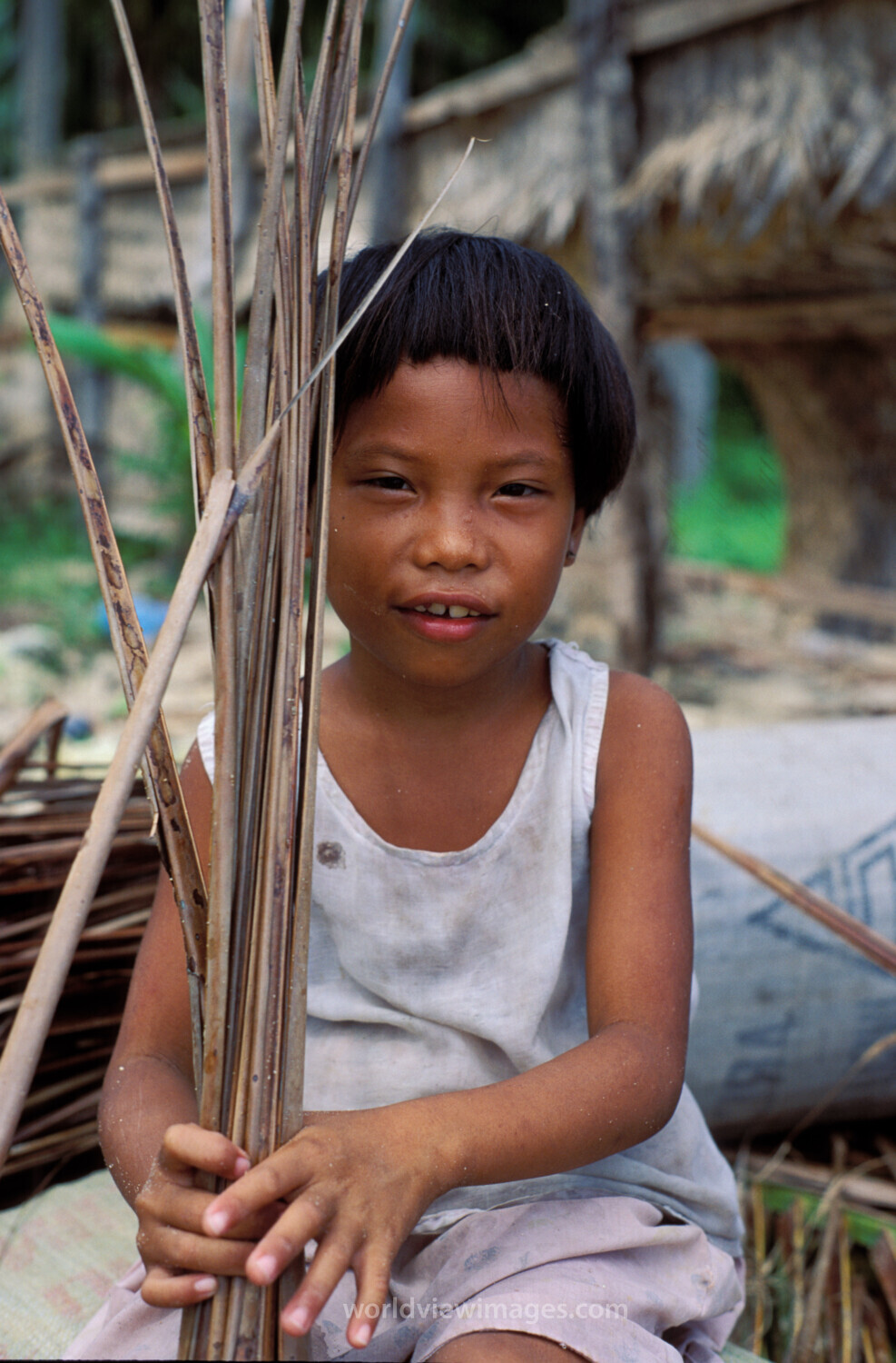 Girl in Philippines
