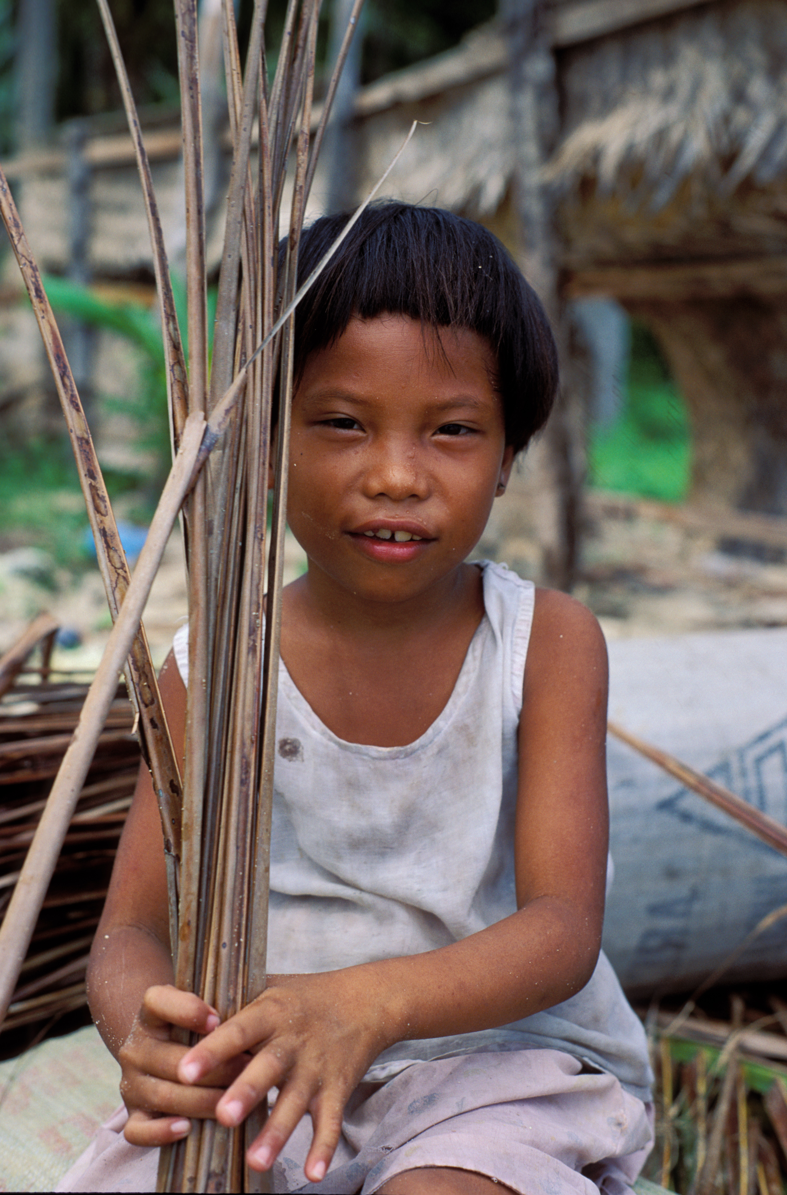 Girl in Philippines